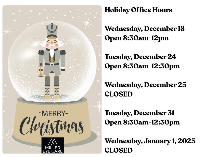 MIller Holiday Hours